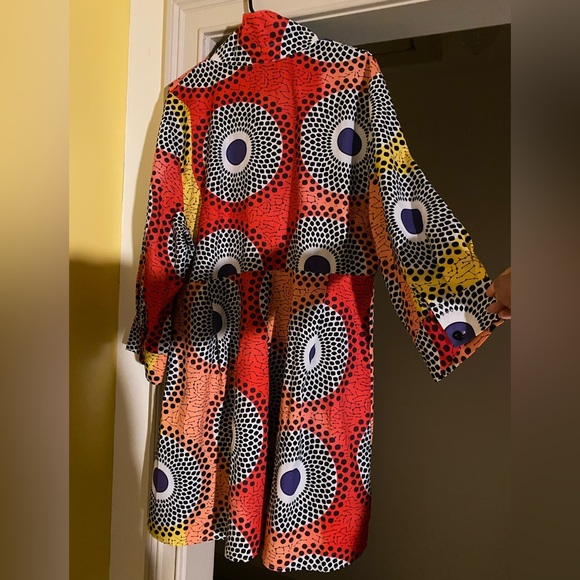 Vibrant Patterned Dress - Picture 3 of 3